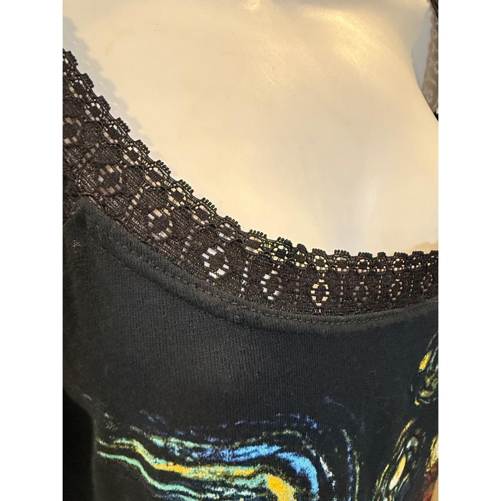 CUSTOM STARRY NIGHT SHIRT DRESS? Women's Freddy Krueger t-shirt SEE MEASUREMENTS - Picture 6 of 12